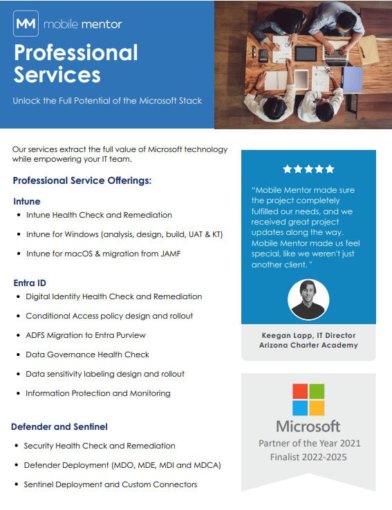 Professional Services