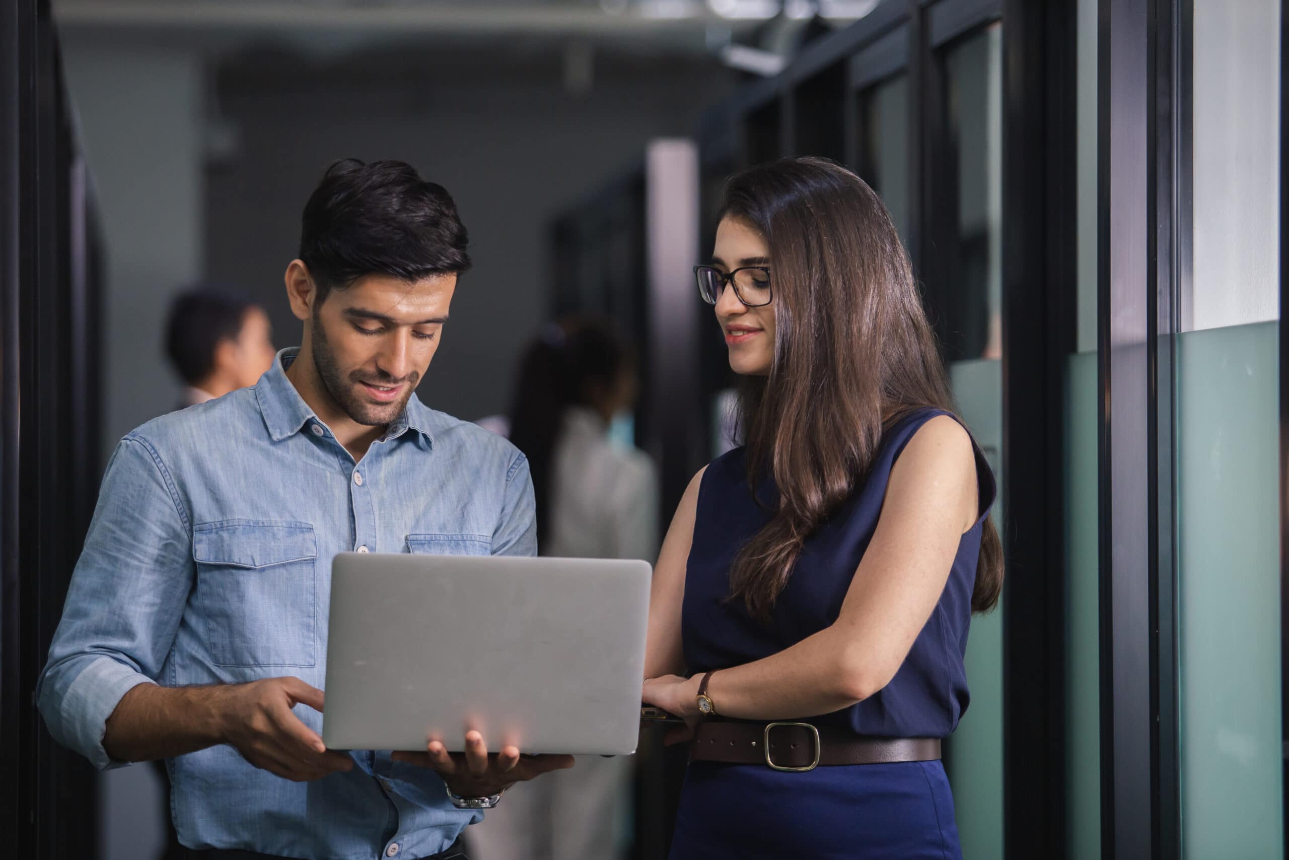 Employees using AI on devices